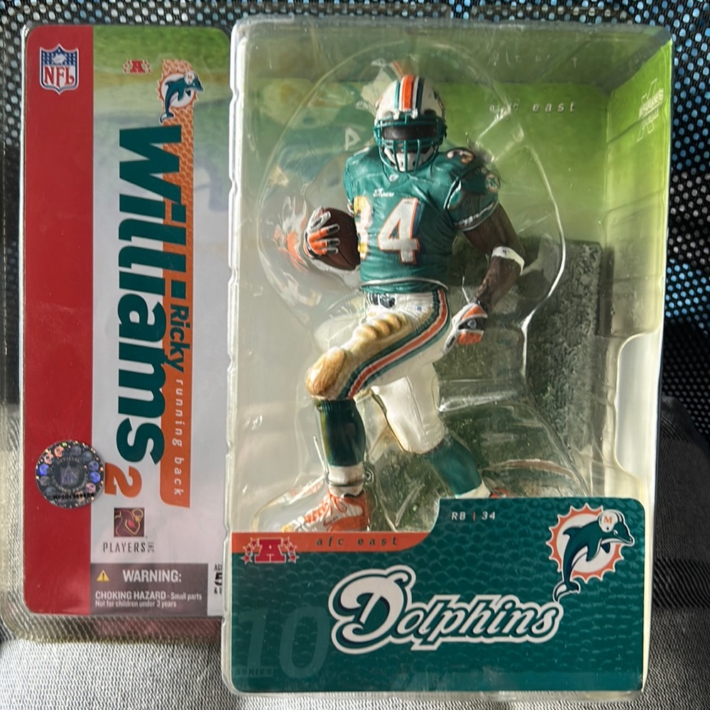McFarlane Ricky Williams Running Back Miami Dolphins #34